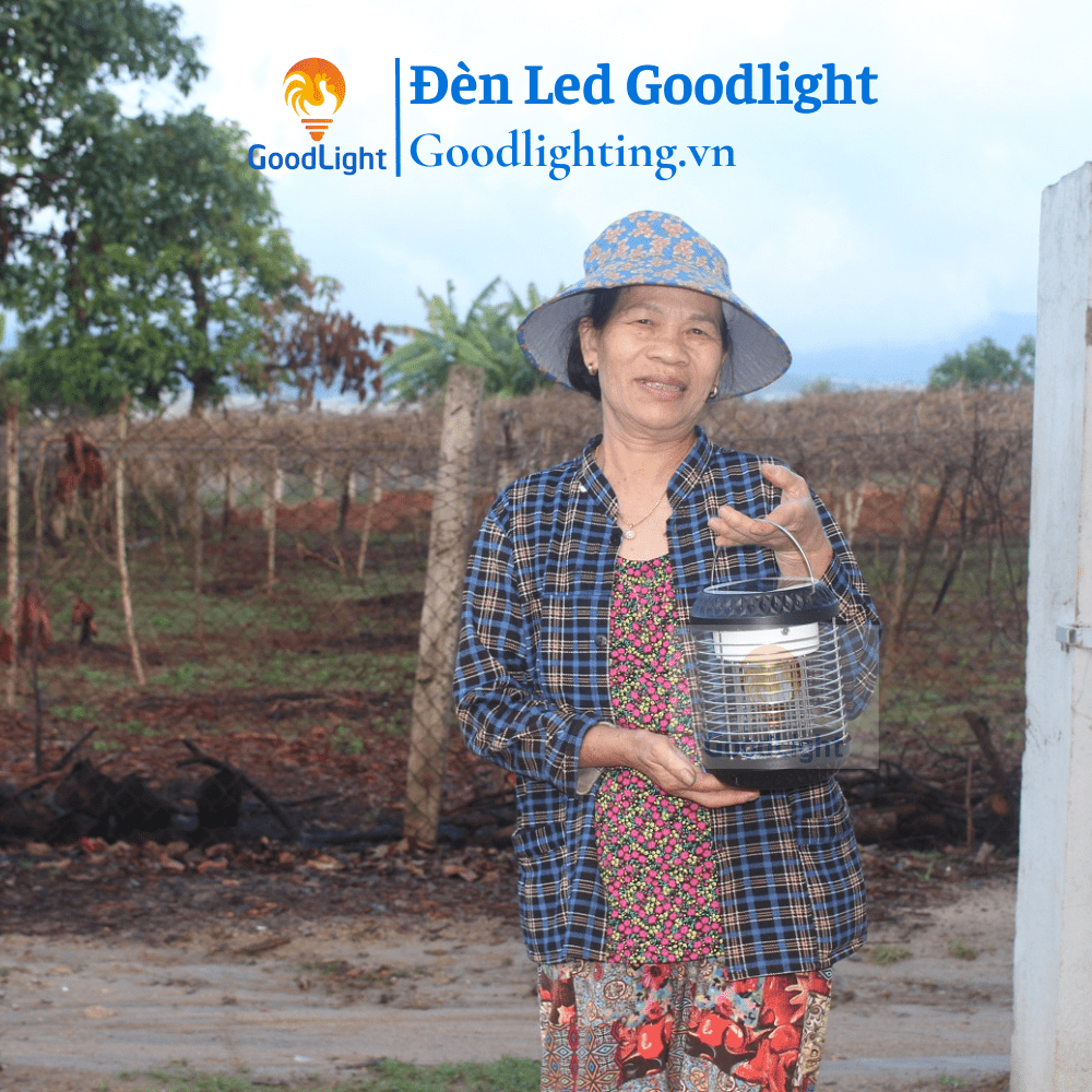 Đèn Diệt Muỗi Năng Lượng Mặt Trời