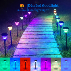 Đèn cắm cỏ trang trí năng lượng mặt trời R10CY - ảnh 4
