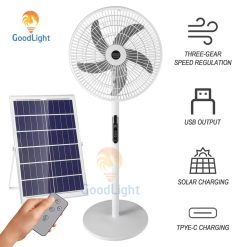 Quạt Năng Lượng Mặt Trời 25W JD-T919 - ảnh 12