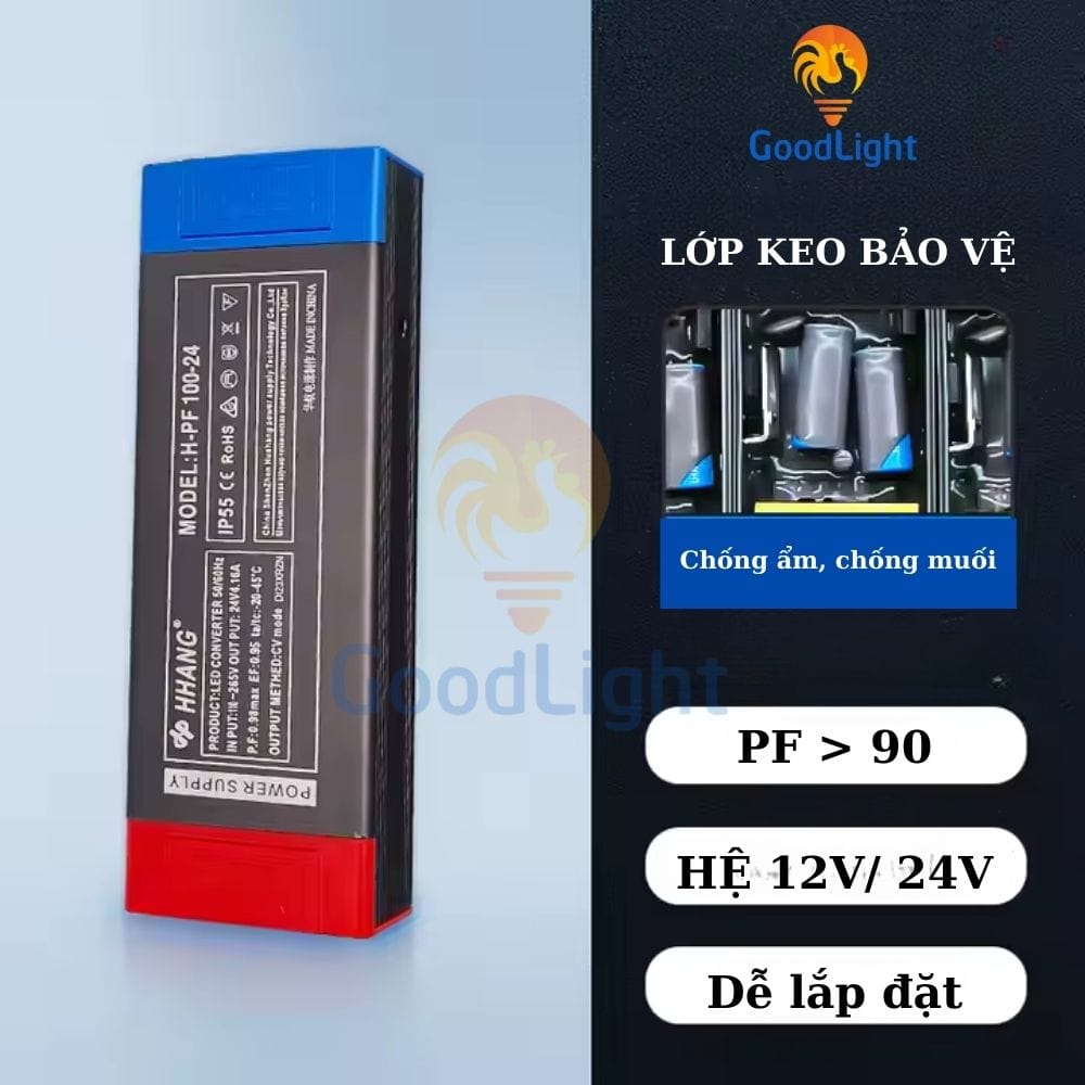 Nguồn Led Nội Thất 12V100W