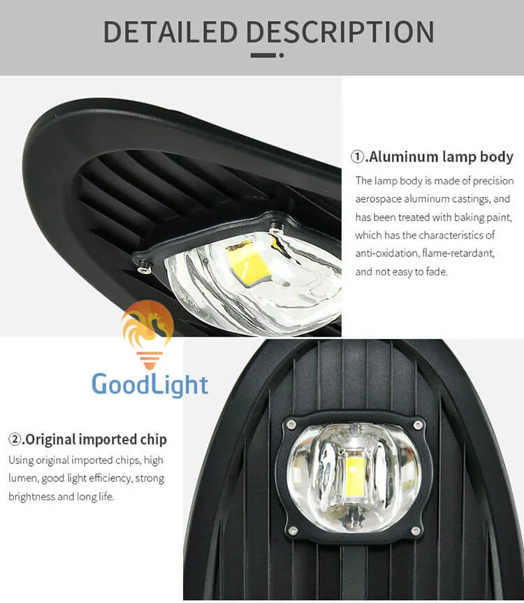 Đèn Đường Led Chiếc Lá 250W D01 13 Chip Led Đèn Đường Led Chiếc Lá 250W D01