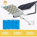 Đèn Đường Led Năng Lượng Mặt Trời 100W K100 12 Pin Trữ Điện Của Đèn Đường Năng Lượng Mặt Trời 100W K100