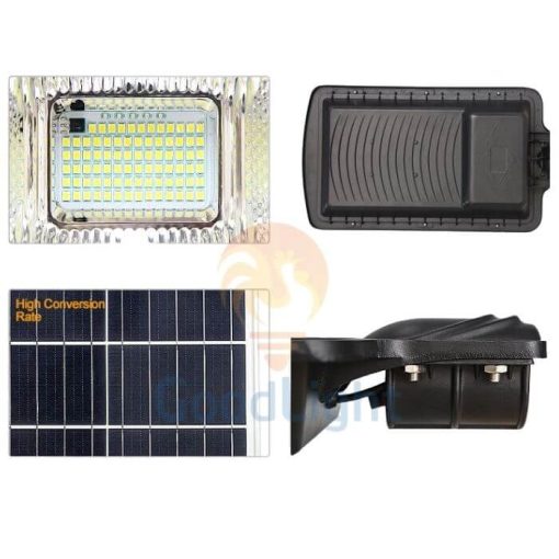 Cấu Tạo Đèn Đường Năng Lượng Liền Thể Nd09 200W