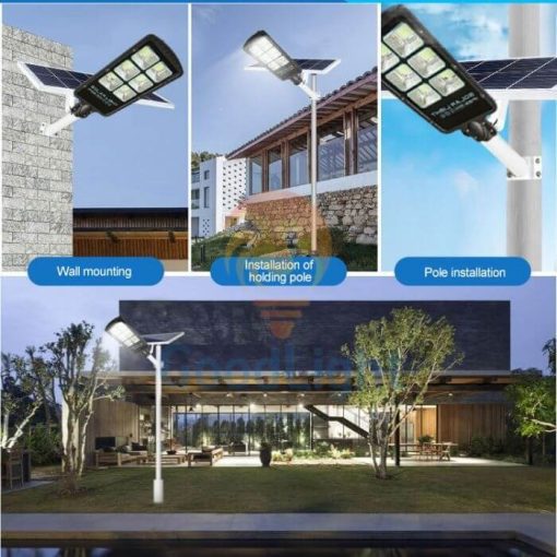 Ứng Dụng Đèn Đường Năng Lượng Liền Thể Nd09 200W