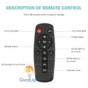Remote Chip Led Đèn Pha Led Năng Lượng Mặt Trời 200W Ts