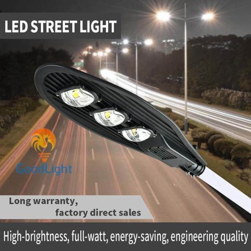Ứng Dụng Đèn Đường Led Chiếc Lá 150W D01