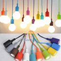 Dây Đuôi Đèn Màu E27 DT01 8 Dây Đuôi Đèn Màu E27 Dt01