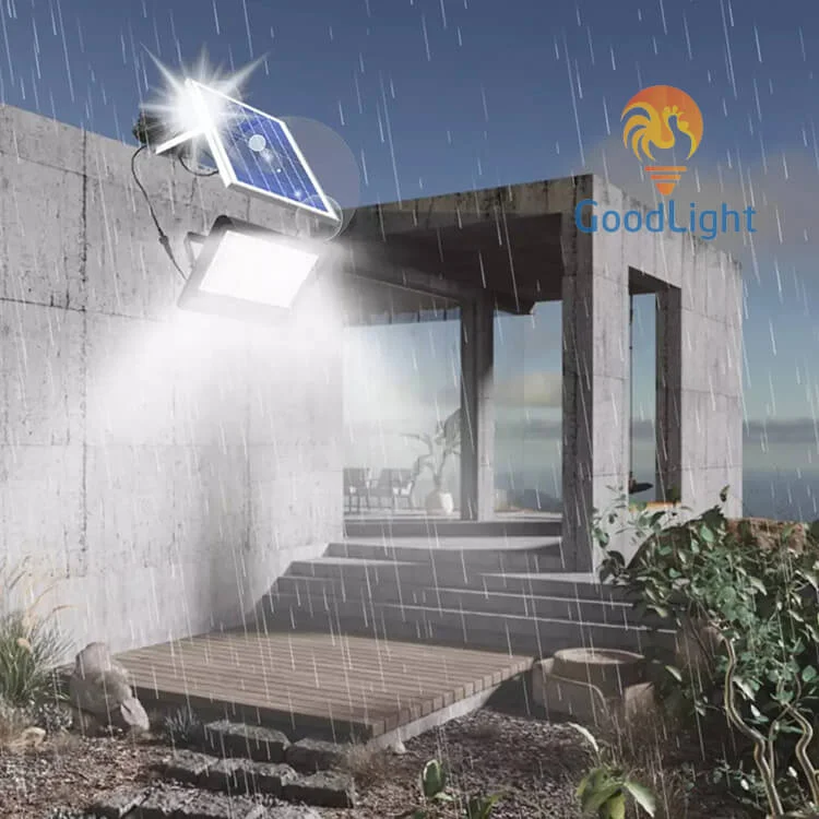 Đèn Pha Năng Lượng Mặt Trời 500W Blue Carbon 37 Đèn Pha Led Năng Lượng Mặt Trời 300W Np07-300 Sử Dụng Ngoài Trời Mưa