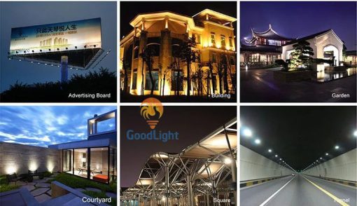 Ứng Dụng Đèn Pha Led 5054 200W P02-01