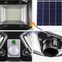 Cấu Tạo Các Bộ Phận Của Đèn Công Viên Năng Lượng Mặt Trời 500W Nc01