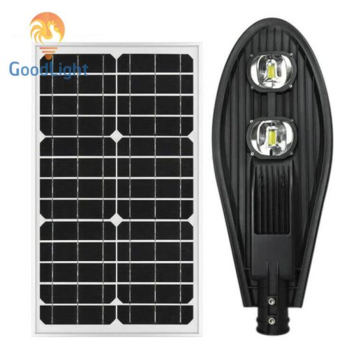 Thiết Kế Tấm Pin Đèn Đường Chiếc Lá Năng Lượng Mặt Trời 100W Nd14