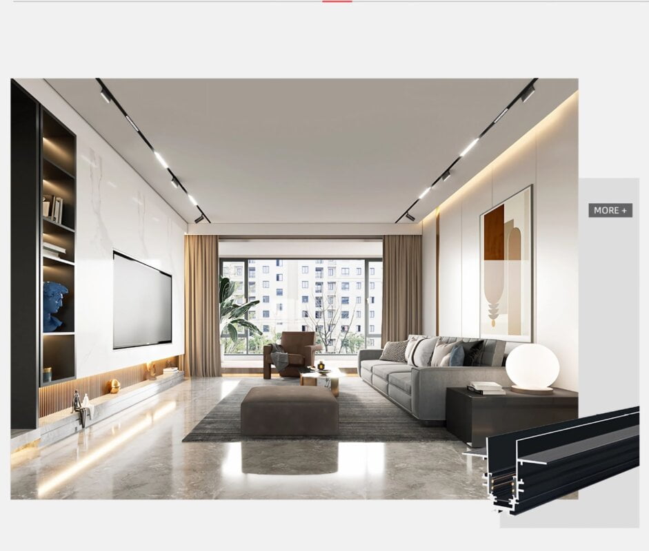 TOP 10 mẫu đèn LED chiếu sáng nhà ở hiện đại 54 Ứng Dụng Đèn Led Ray Nam Châm