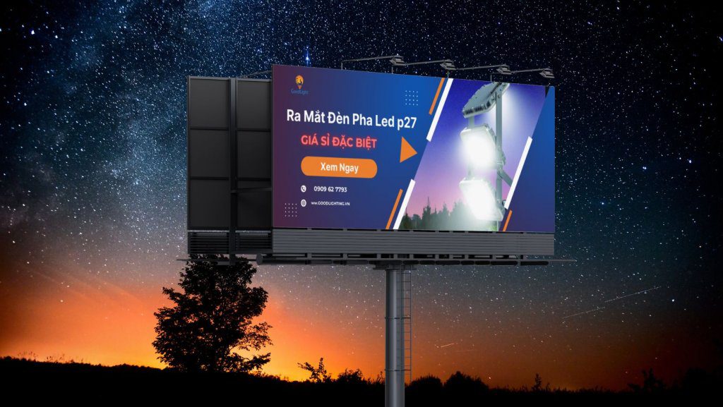 Đèn Pha Bảng Hiệu