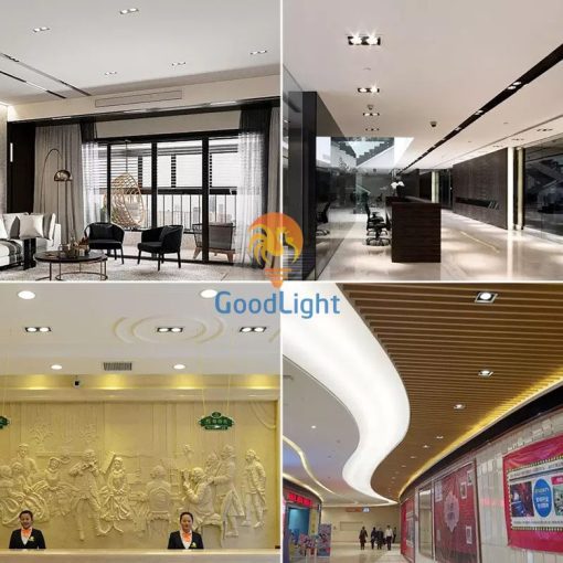 Ứng Dụng Của Đèn Led Âm Trần Đôi 7Wx2 Ad10