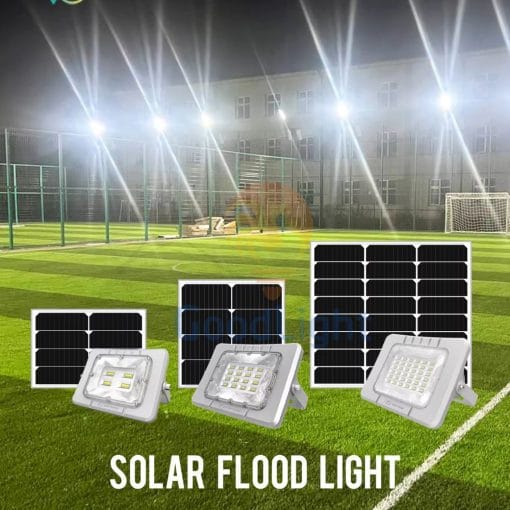 Đèn Pha Năng Lượng Mặt Trời 500W Blue Carbon - Ảnh 2