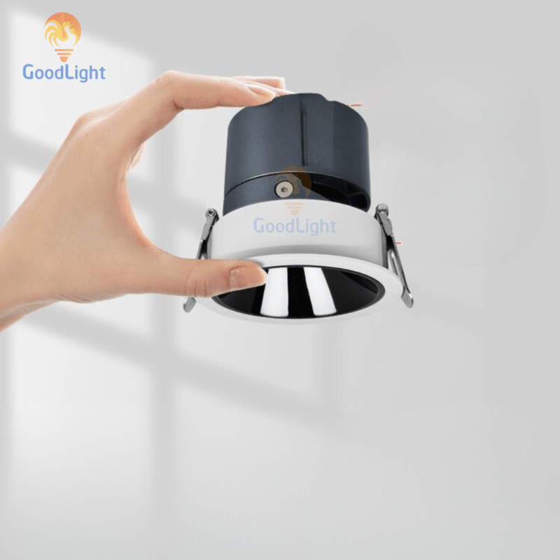 Den LED am tran spotlight 10