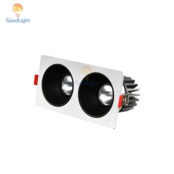 Đèn LED âm trần spotlight vuông đôi 7W XD102