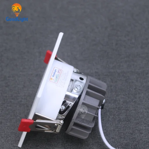 Đèn Led Âm Trần Spotlight Vuông Đơn 7W - Ảnh 4