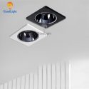 Đèn LED Âm Trần Spotlight Vuông Đôi 7Wx2 31 Spotlight 7W 11