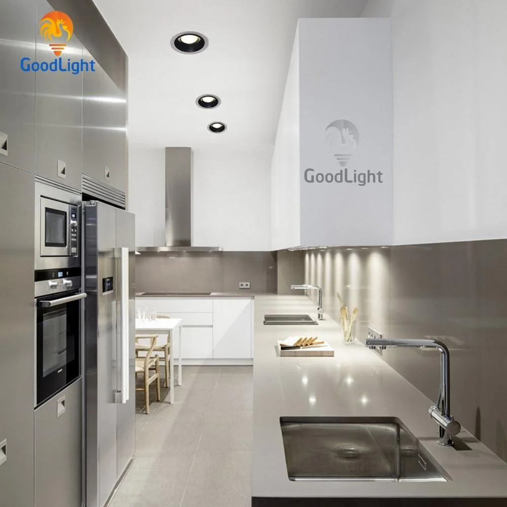 Đèn Led Âm Trần Spotlight Trong Phòng Ăn