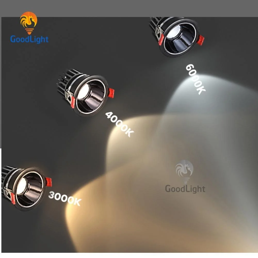 Ánh Sáng Của Đèn Led Âm Trần Spotlight 7W Yd07