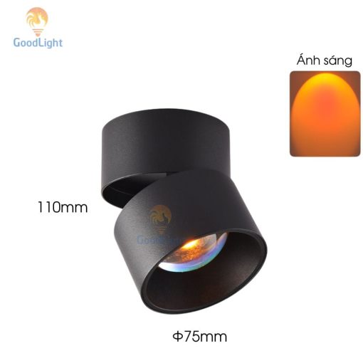 Đèn Led Rọi Hoàng Hôn Gắn Trần 12W - Ảnh 4