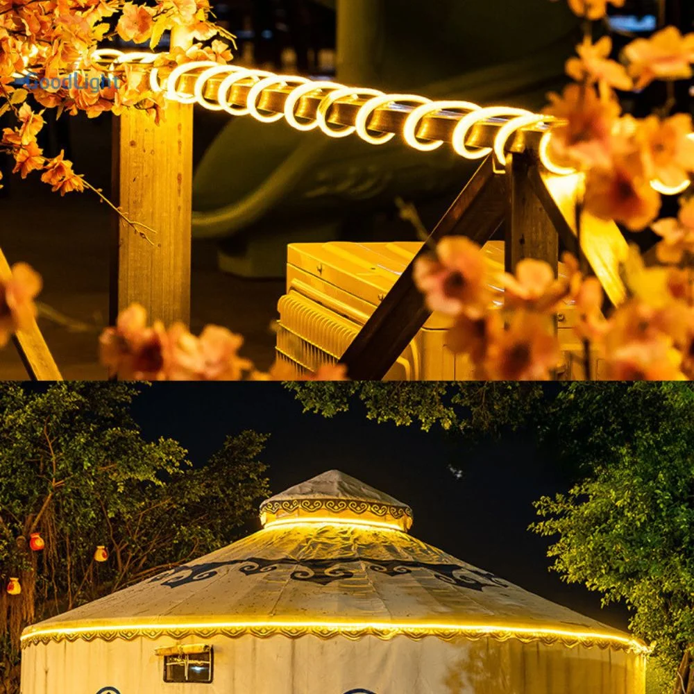 Đèn LED dây năng lượng mặt trời 20m 20 Đèn Led Dây Năng Lượng Mặt Trời 20M - Ảnh 11