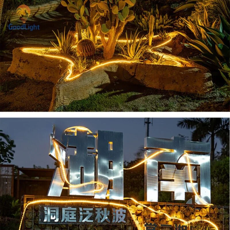 Đèn LED dây năng lượng mặt trời 20m 46 Ứng Dụng Đèn Led Dây Năng Lượng Mặt Trời