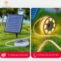 Đèn LED dây năng lượng mặt trời 30m 8 Đèn Led Dây Năng Lượng Mặt Trời