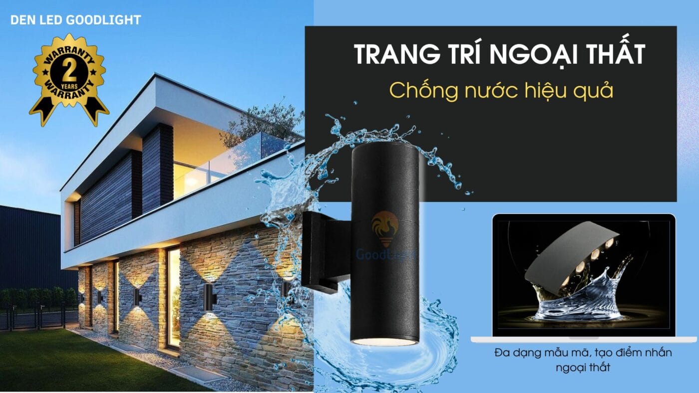 TOP 10 mẫu đèn LED chiếu sáng nhà ở hiện đại 51 Chiếu Sáng Sân Vưởn