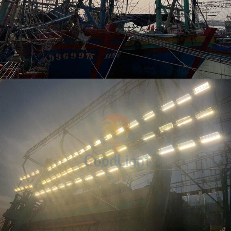 Đèn LED đánh cá 800W DC01 50 Den Led Danh Ca 86