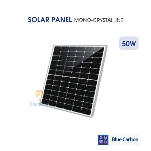 Tấm Pin Năng Lượng Mặt Trời Mono 50W