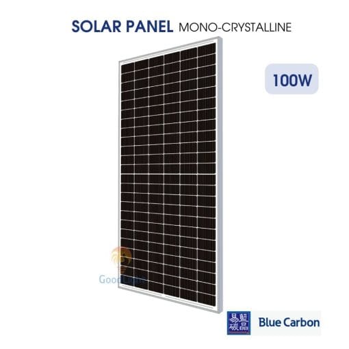 Tấm Pin Năng Lượng Mặt Trời Mono 100W