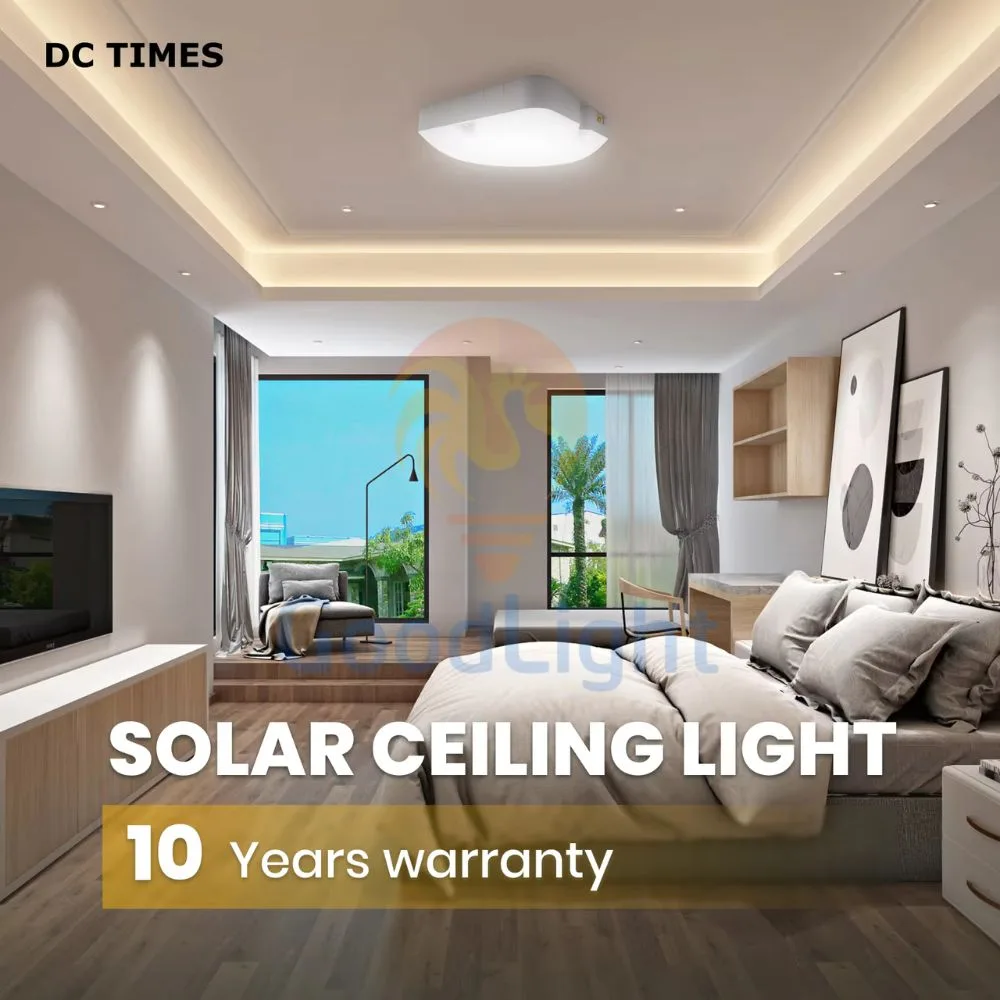 Đèn Ốp Trần Năng Lượng Mặt Trời 150W Blue Carbon - Ảnh 7