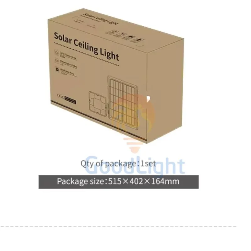 Đèn Ốp Trần Năng Lượng Mặt Trời 150W Blue Carbon 49 Den Op Noi Nang Luong Mat Troi 6