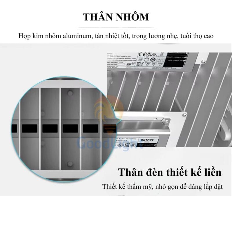 Đèn Pha Modul 200W P28 96 Den Pha Modul P28 12