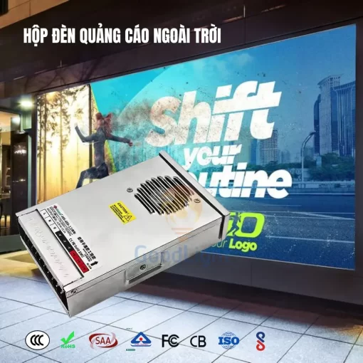 Nguồn Led Quảng Cáo Ngoài Trời 12V 400W - Ảnh 23