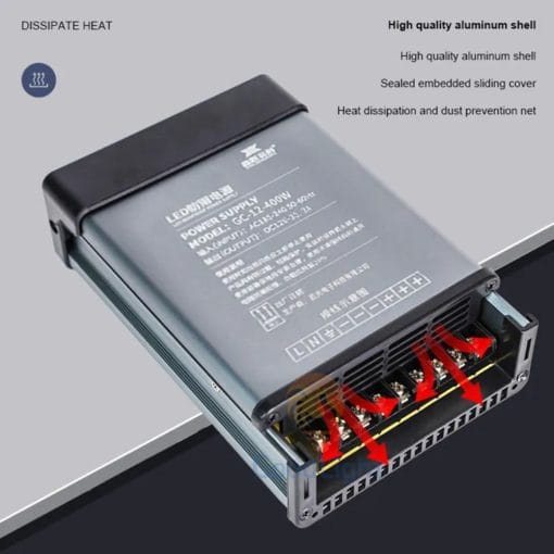 Nguồn Led Quảng Cáo 12V 400W - Ảnh 7