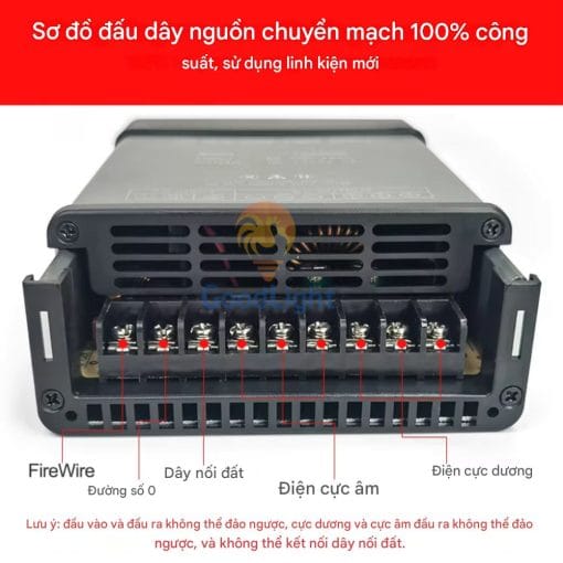 Hướng Dẫn Lắp Đặt Nguồn Led Quảng Cáo 12V