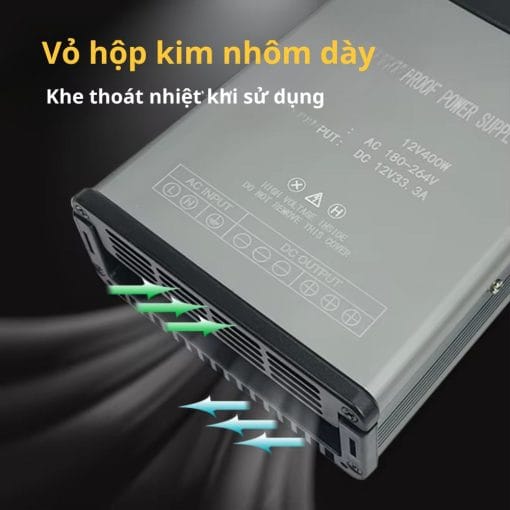 Nguồn Led Quảng Cáo 12V 400W - Ảnh 4
